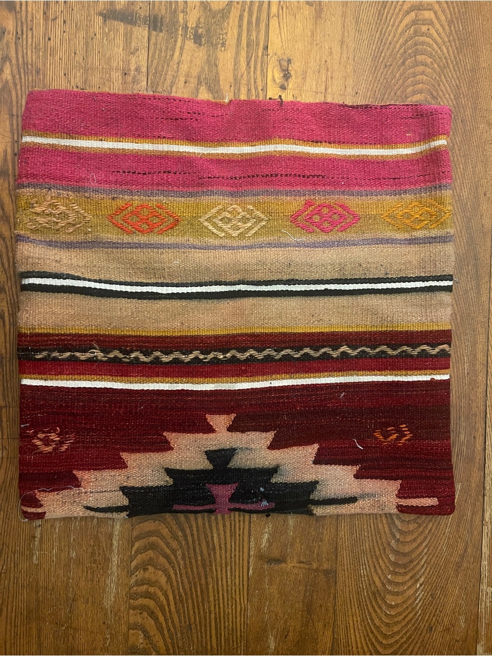 Vintage Kilim Woven Pillow Case